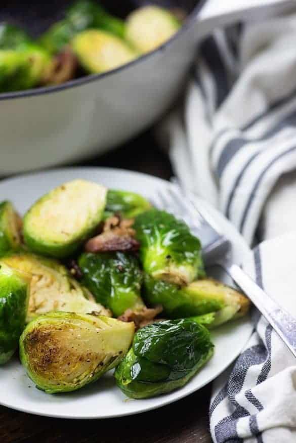 Keto Brussels Sprouts and Bacon Recipe That Low Carb Life