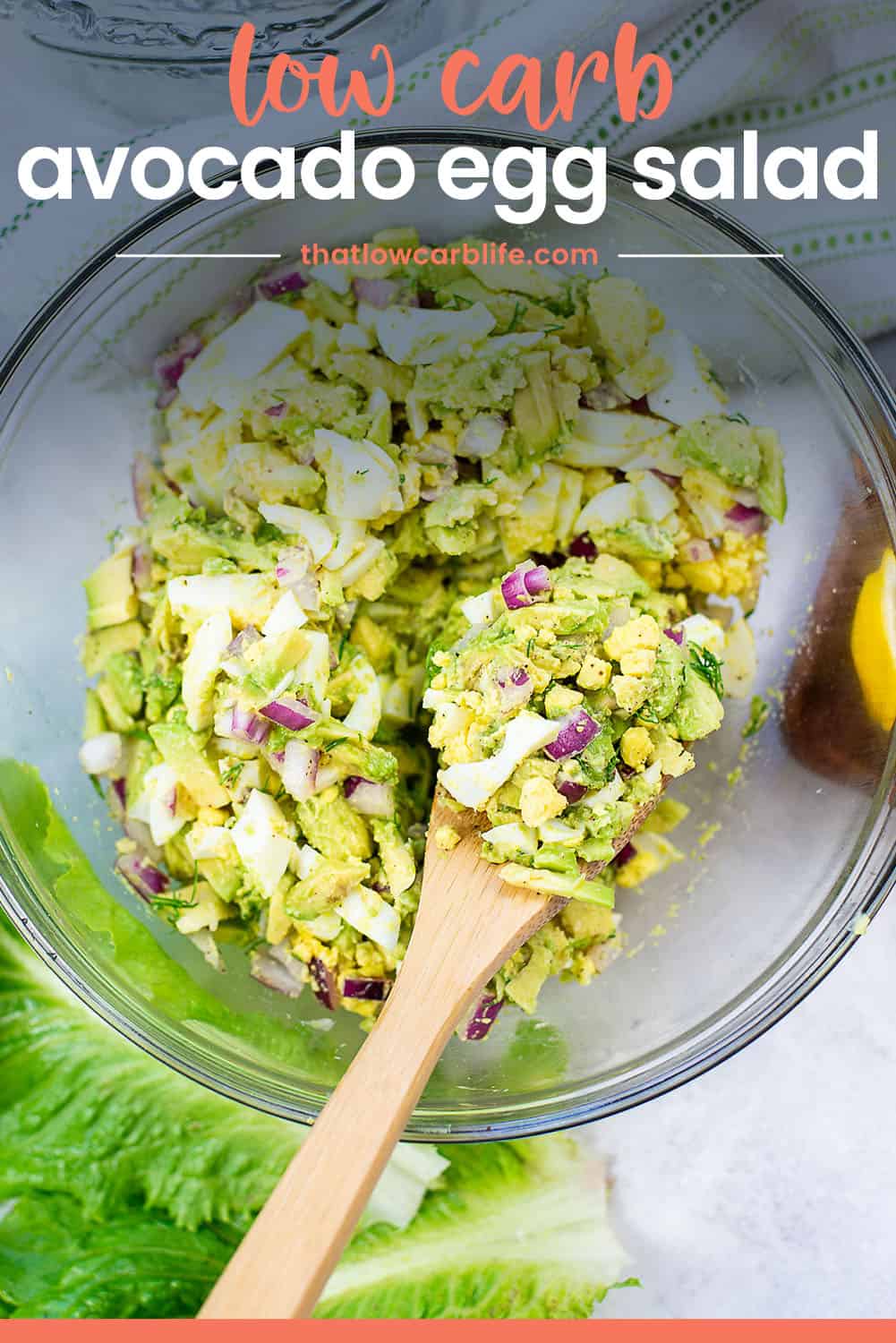 Keto Avocado Egg Salad Recipe That Low Carb Life