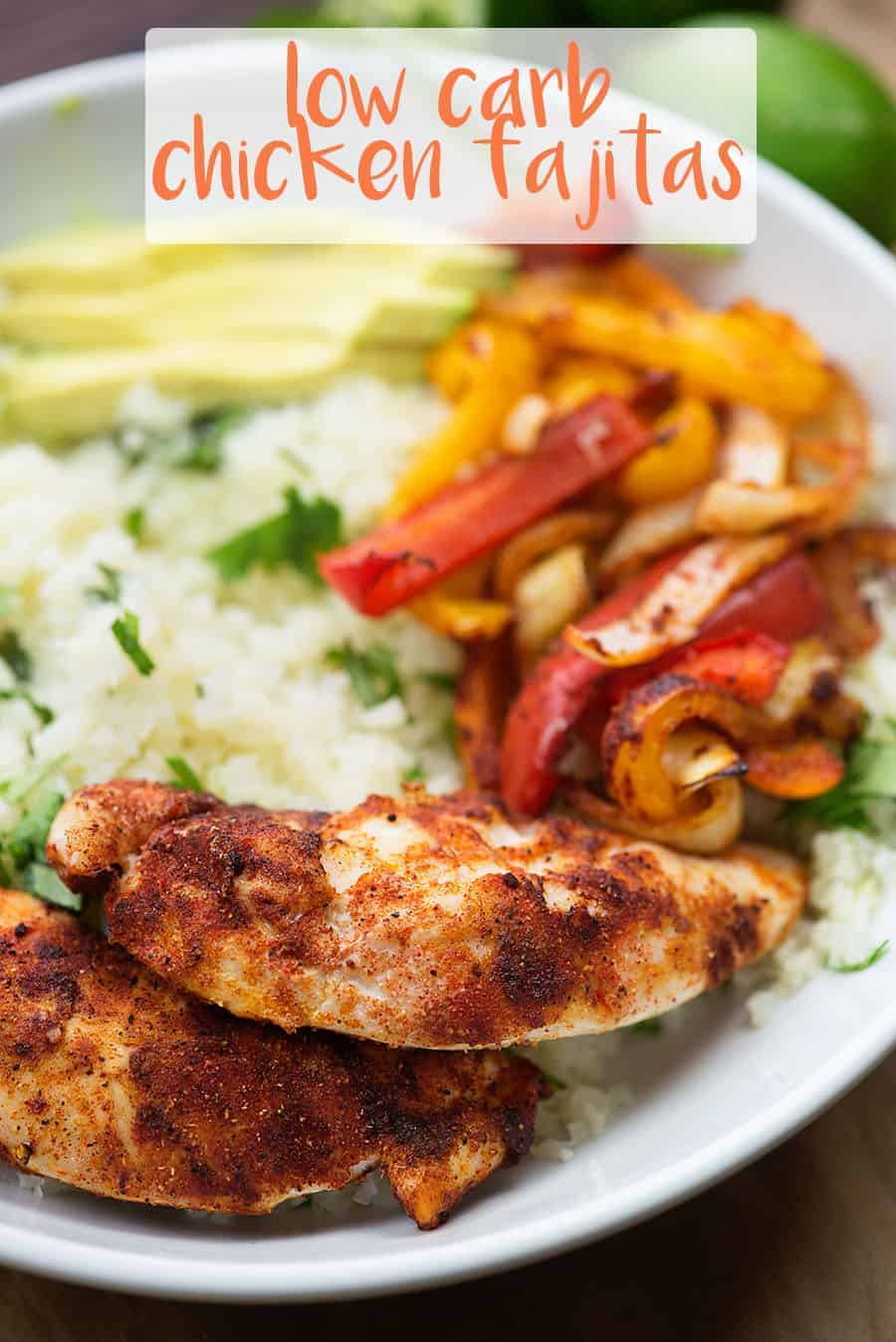 Easy Keto Chicken Fajitas - Have Dinner Ready in 30 Minutes