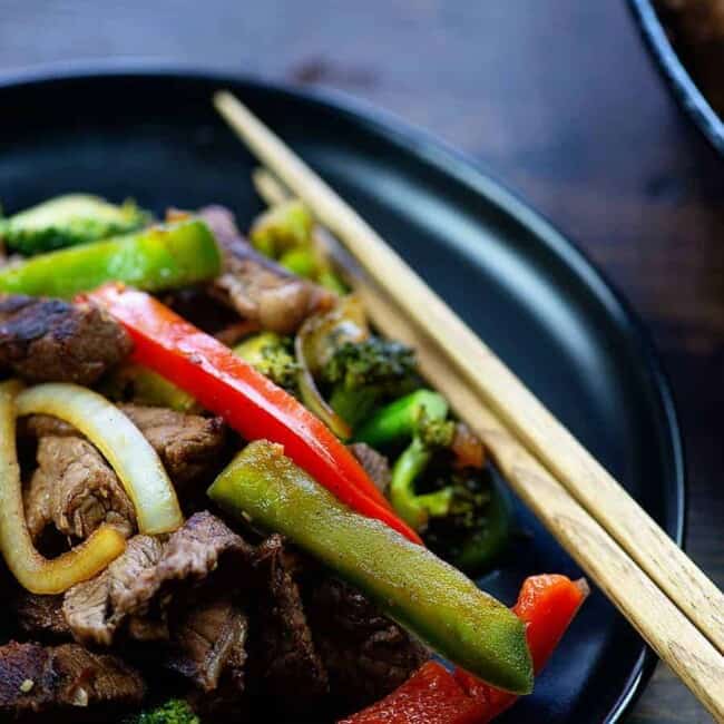 Keto Chicken Stir Fry Recipe | That Low Carb Life