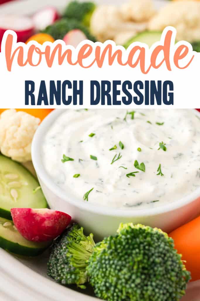 Keto ranch dressing in small white bowl.