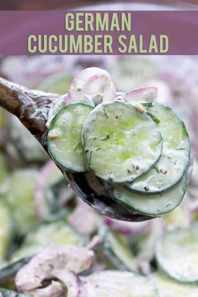 German Cucumber Salad (Low Carb &amp; Easy!)