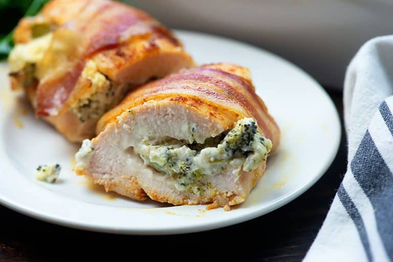 Broccoli Stuffed Chicken - That Low Carb Life