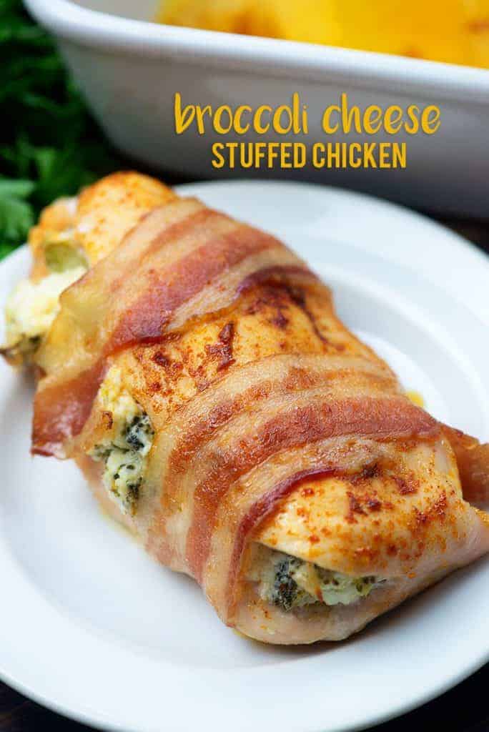 Broccoli Stuffed Chicken That Low Carb Life