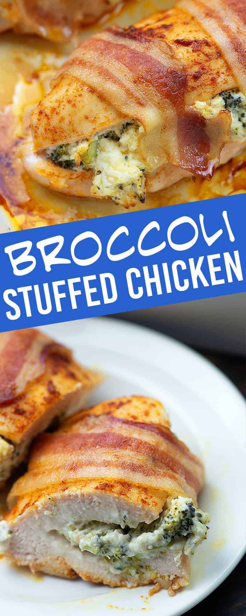 Broccoli and Cheese Stuffed Chicken | That Low Carb Life