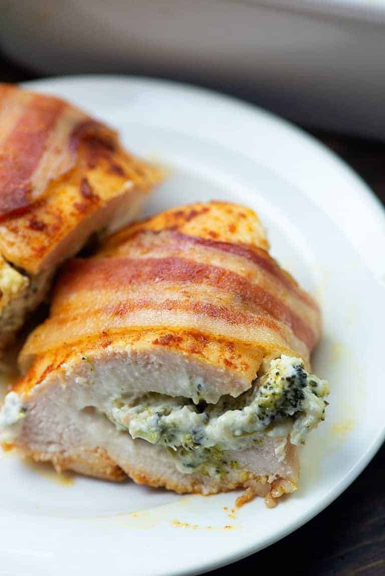 Broccoli Stuffed Chicken - That Low Carb Life
