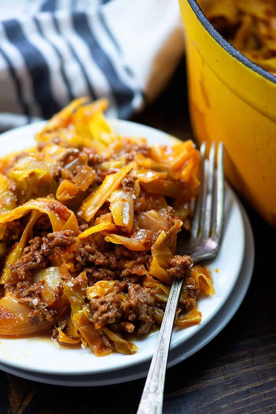 Unstuffed Cabbage Rollls All Of The Flavor With Hardly Any Of The Work