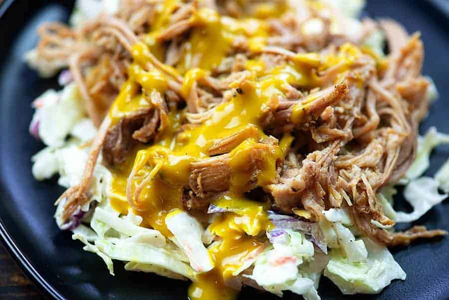 pulled pork mustard sauce