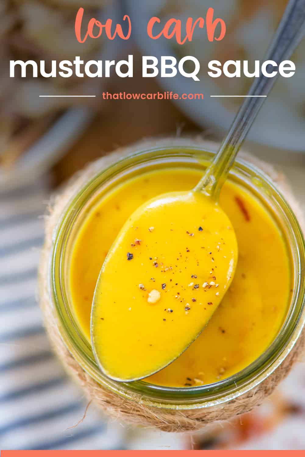 Homemade Mustard BBQ Sauce That Low Carb Life