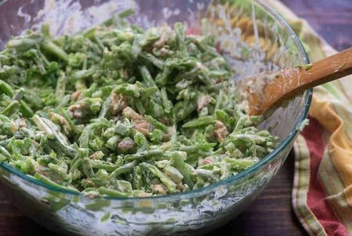Healthy Green Bean Casserole - That Low Carb Life