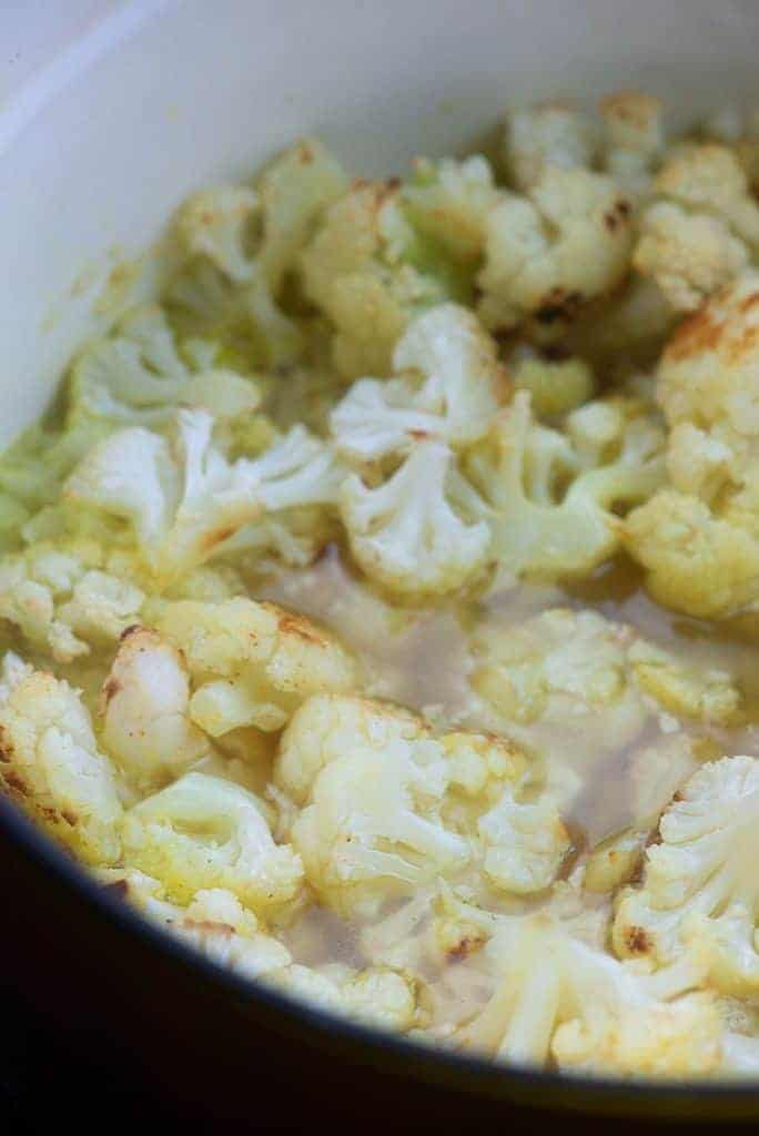 Roasted Cauliflower Soup - That Low Carb Life