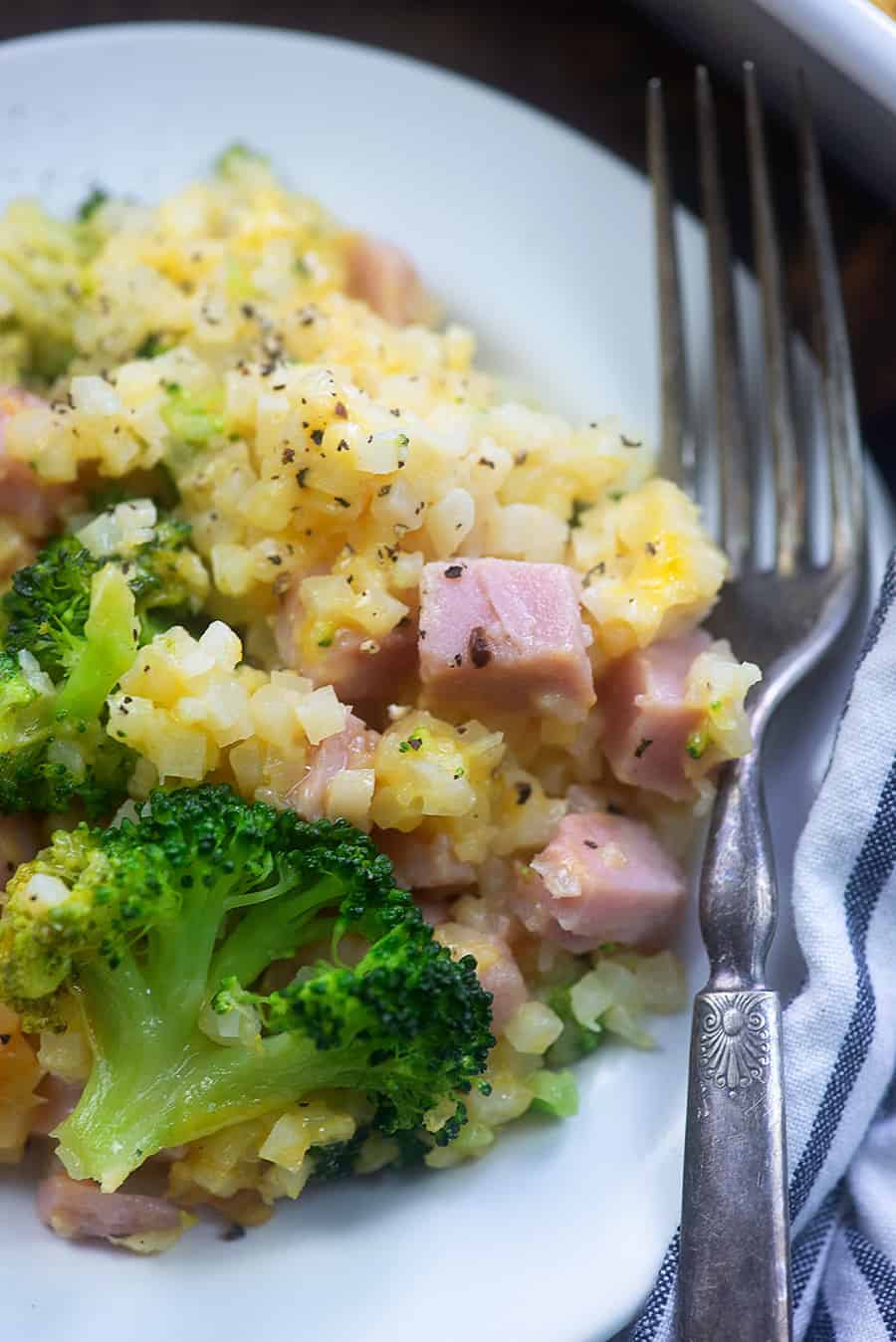 Low Carb Ham Casserole 