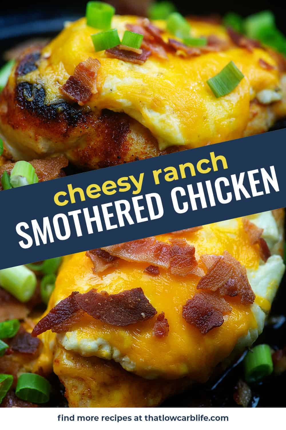 Cheesy Bacon Ranch Chicken Recipe That Low Carb Life 6779