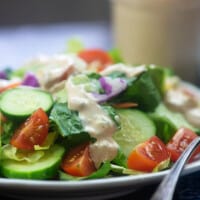 Thousand Island Dressing Recipe! Homemade, sugar free, low carb, and keto approved! #lchf #lowcarb #keto