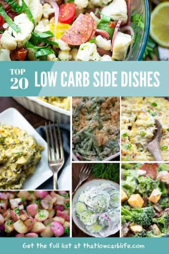 Best Low Carb Side Dish Recipes! | That Low Carb Life