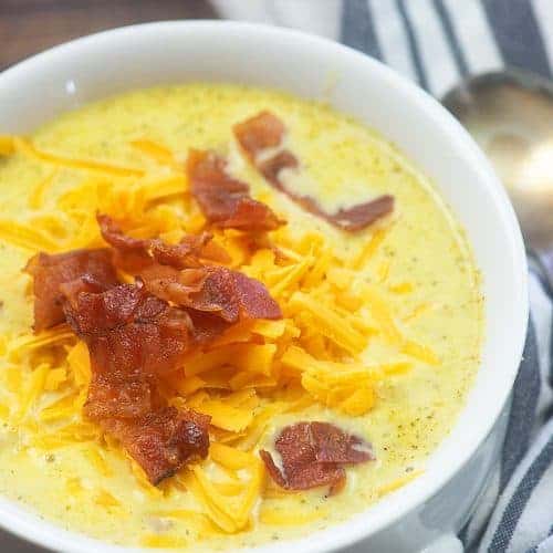 Crockpot Broccoli Cheese Soup That Low Carb Life