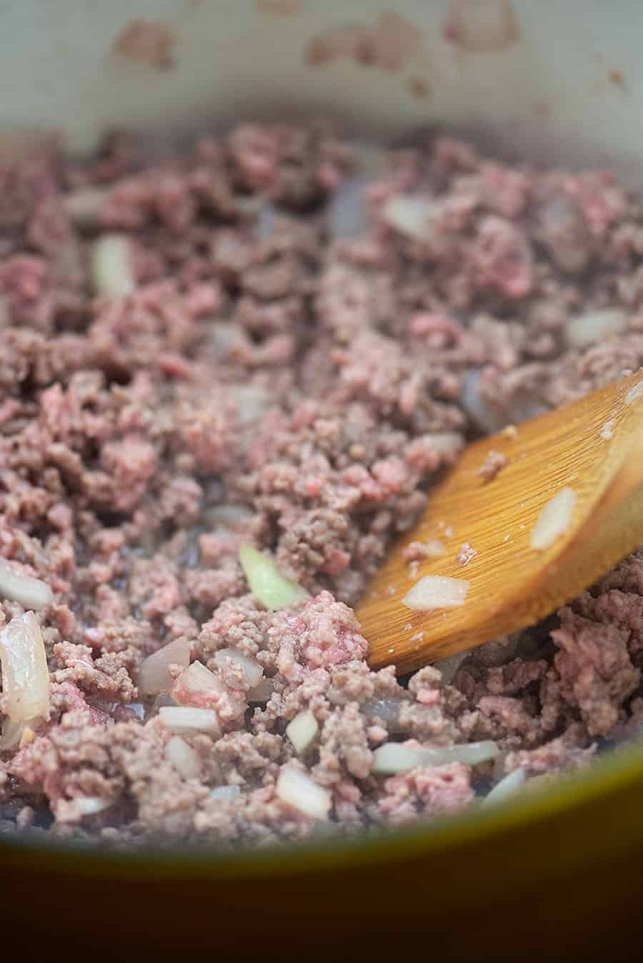 ground beef for goulash