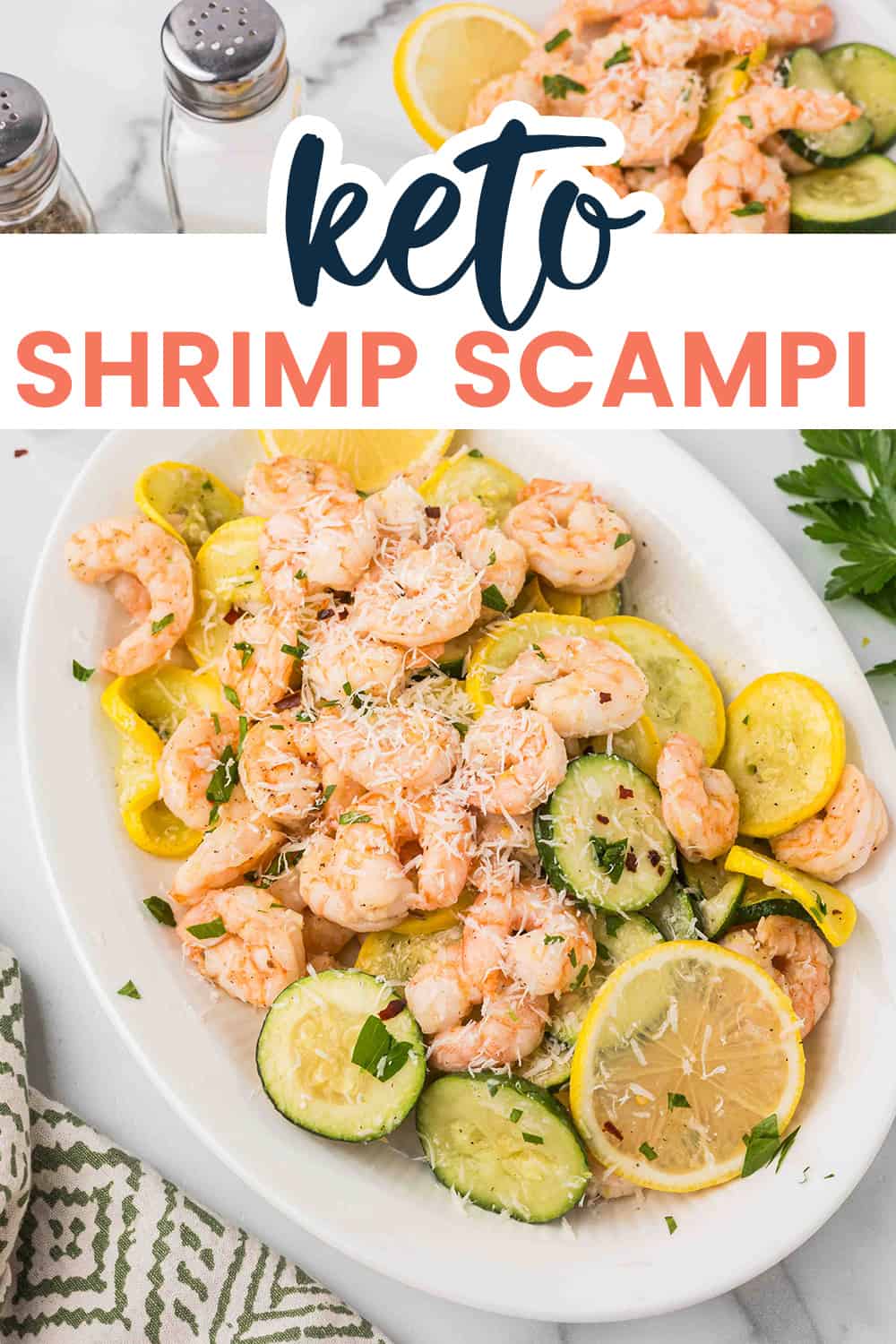 Baked Shrimp Scampi Recipe | That Low Carb Life