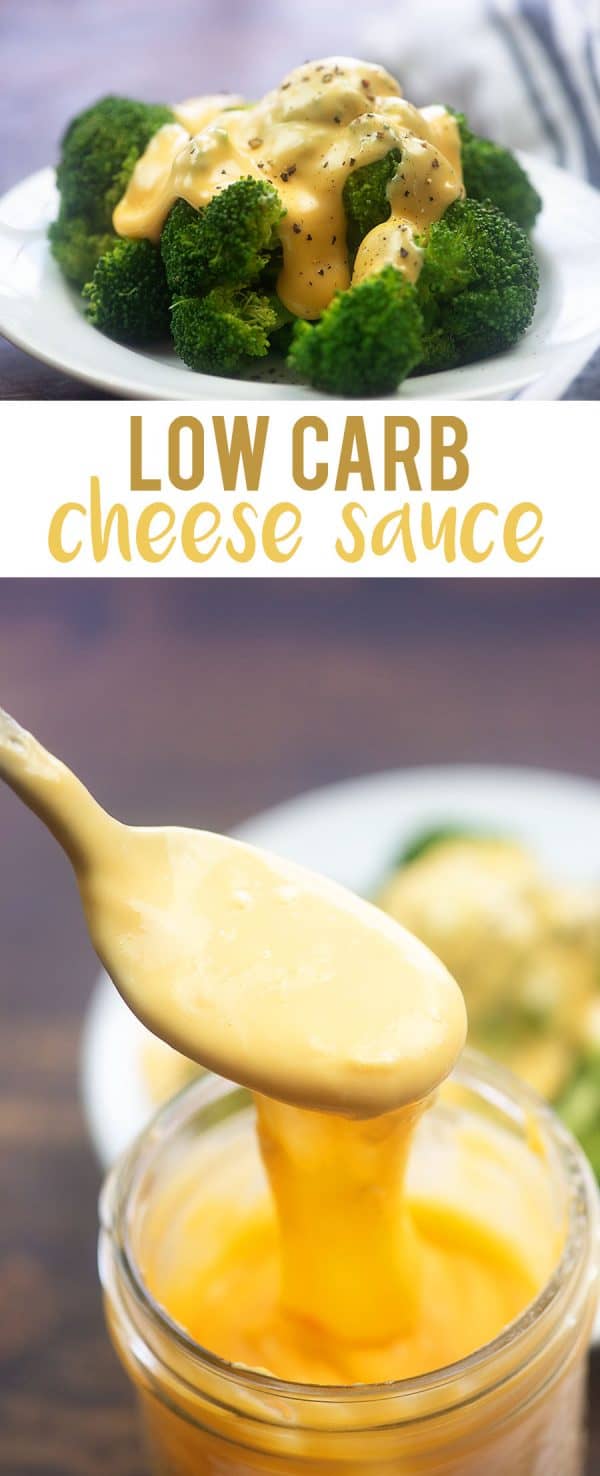 Easy Keto Cheese Sauce | That Low Carb Life