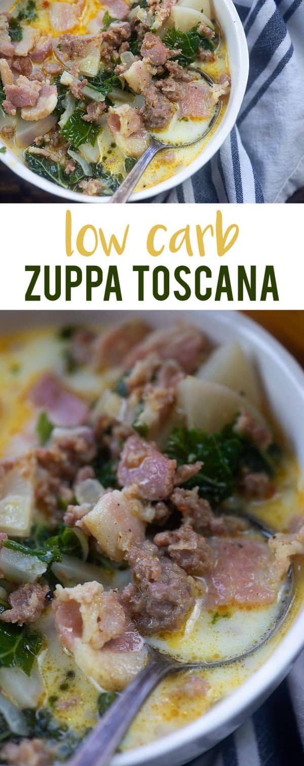 Low Carb Zuppa Toscana - That Low Carb Life