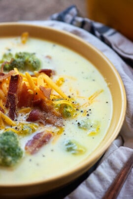 Broccoli Cauliflower Soup - That Low Carb Life