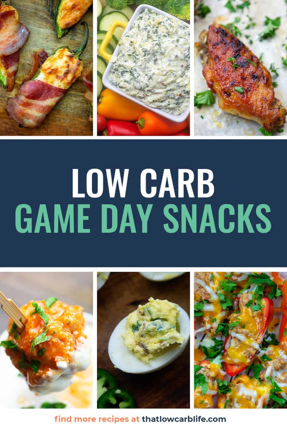 Game Day Snacks | That Low Carb Life