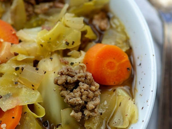 Crockpot Cabbage Soup With Beef That Low Carb Life