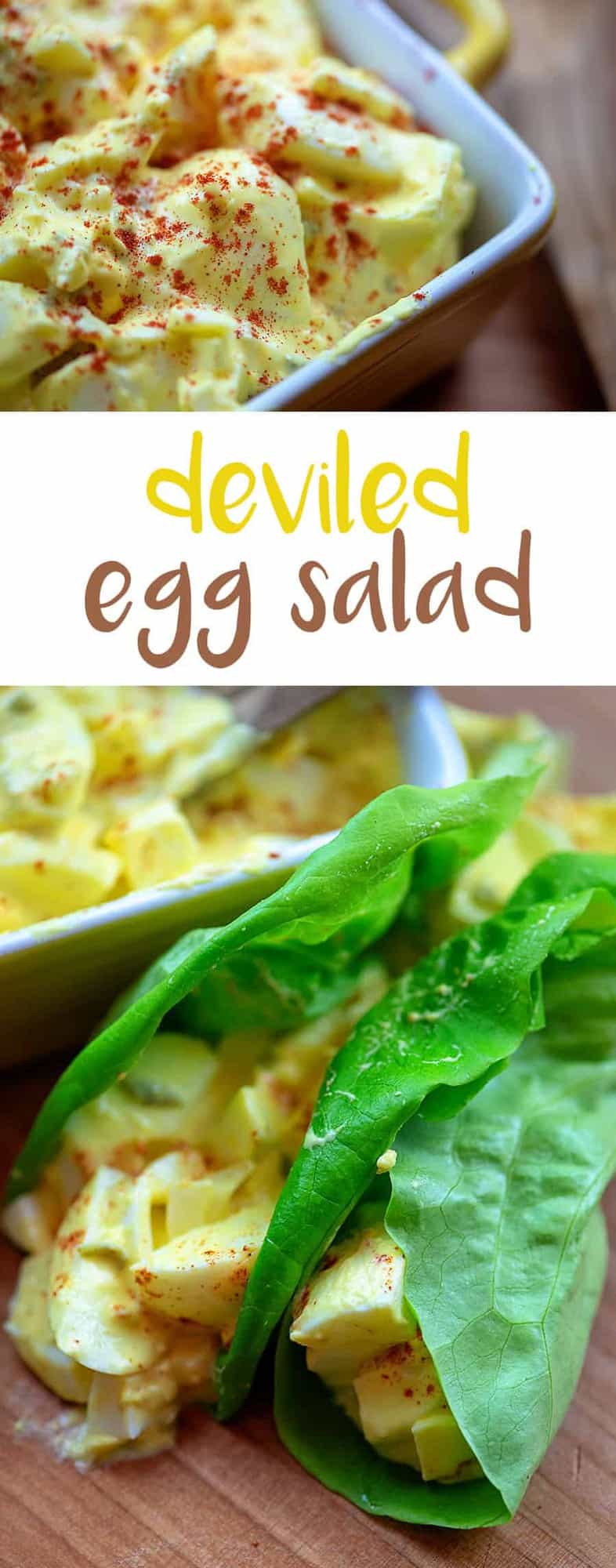 lettuce wrapped egg salad sandwiches