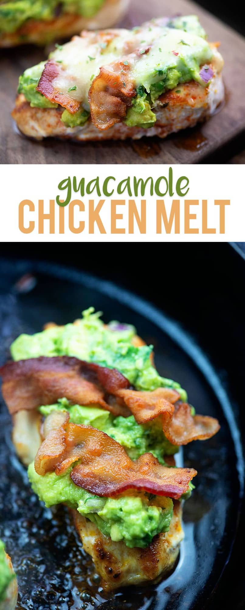 Guacamole Chicken Melt That Low Carb Life