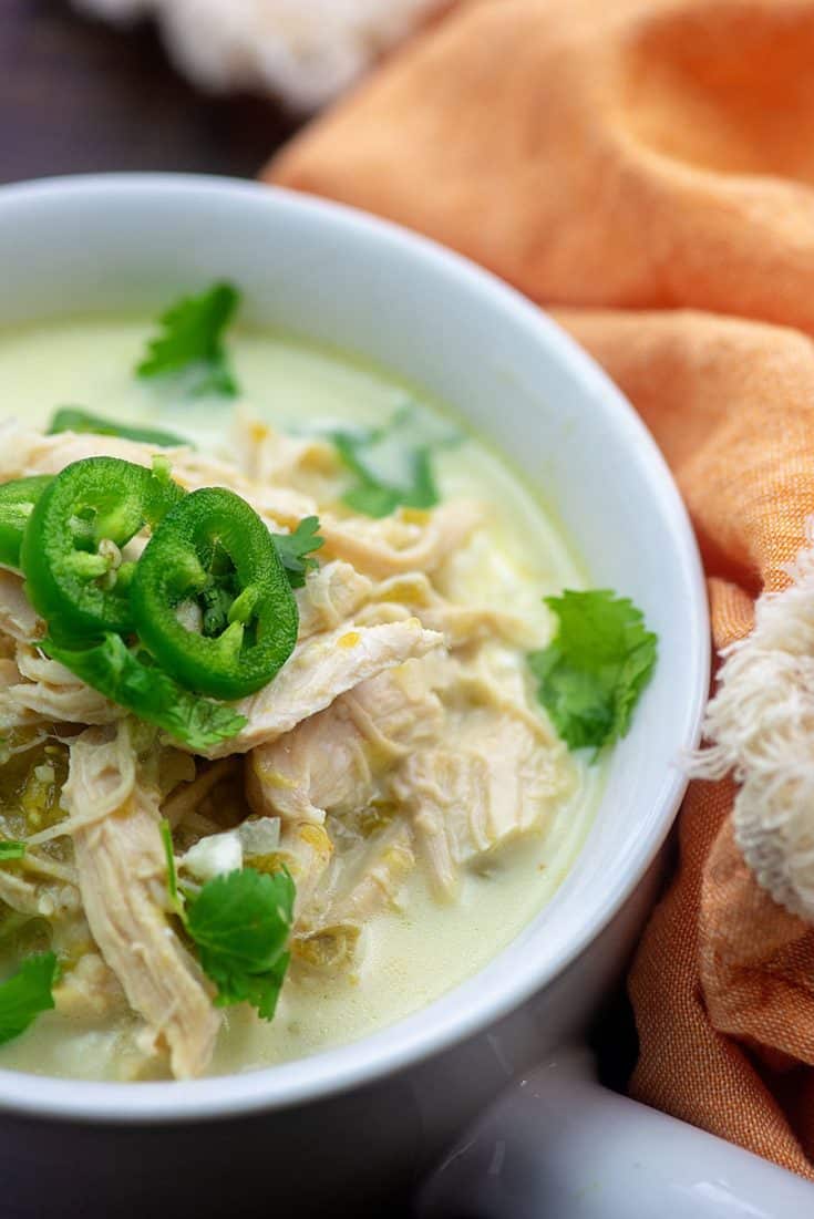 Keto White Chicken Chili Recipe That Low Carb Life