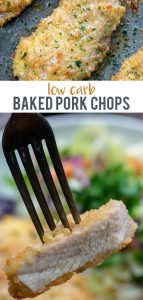 Breaded Baked Pork Chops - That Low Carb Life