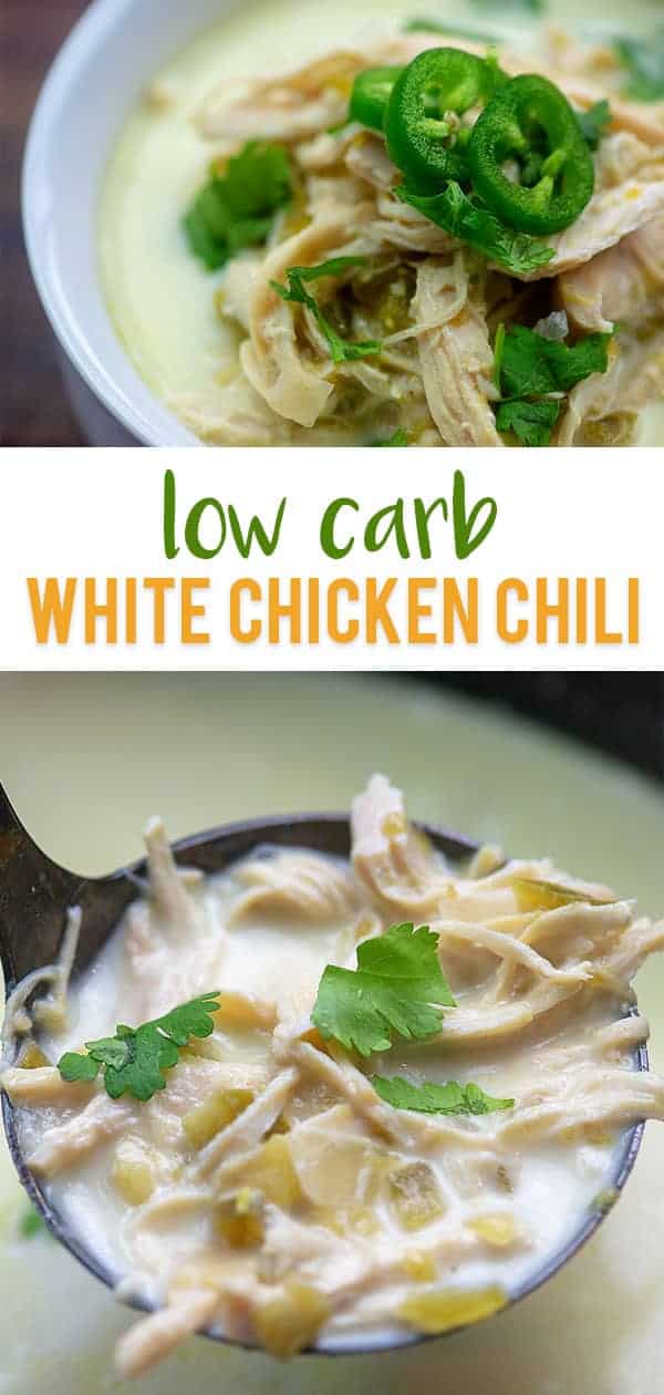 White Chicken Chili That Low Carb Life
