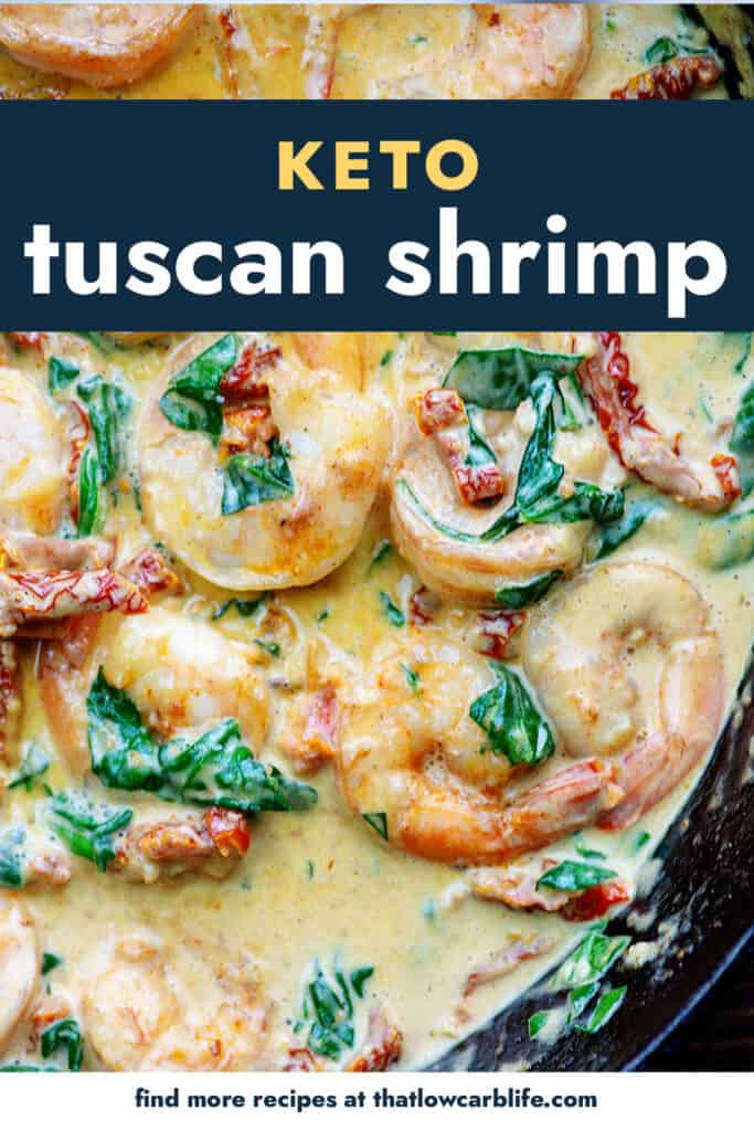 Shrimp in Sambuca Cream Sauce - Tasty Low Carb