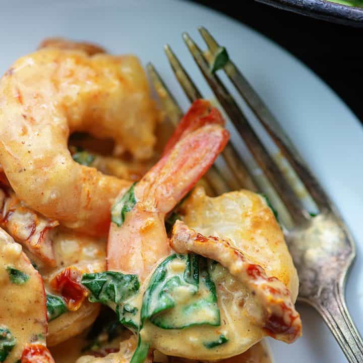 Creamy Tuscan Shrimp