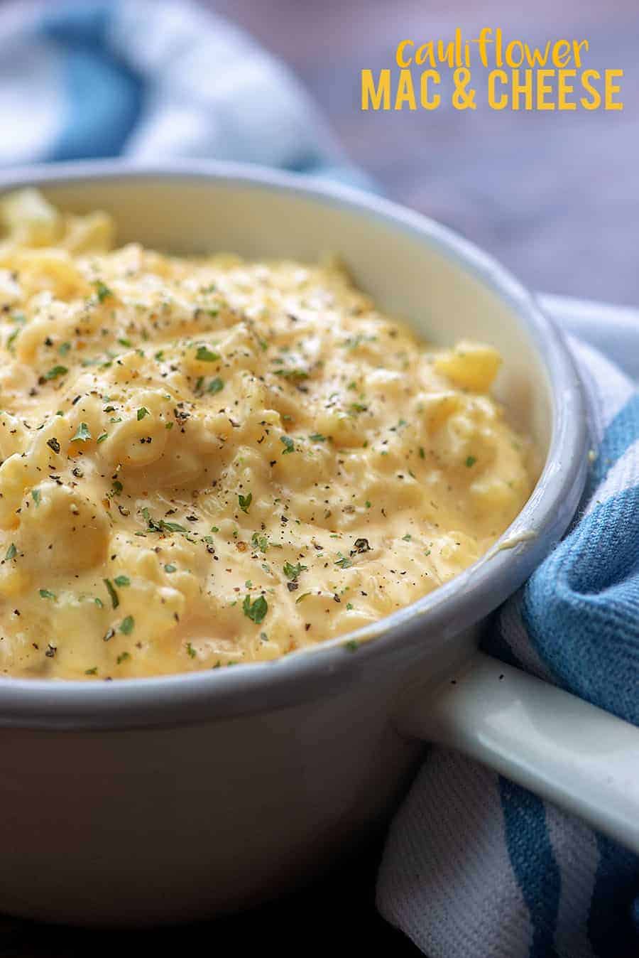 Cauliflower Mac and Cheese | That Low Carb Life