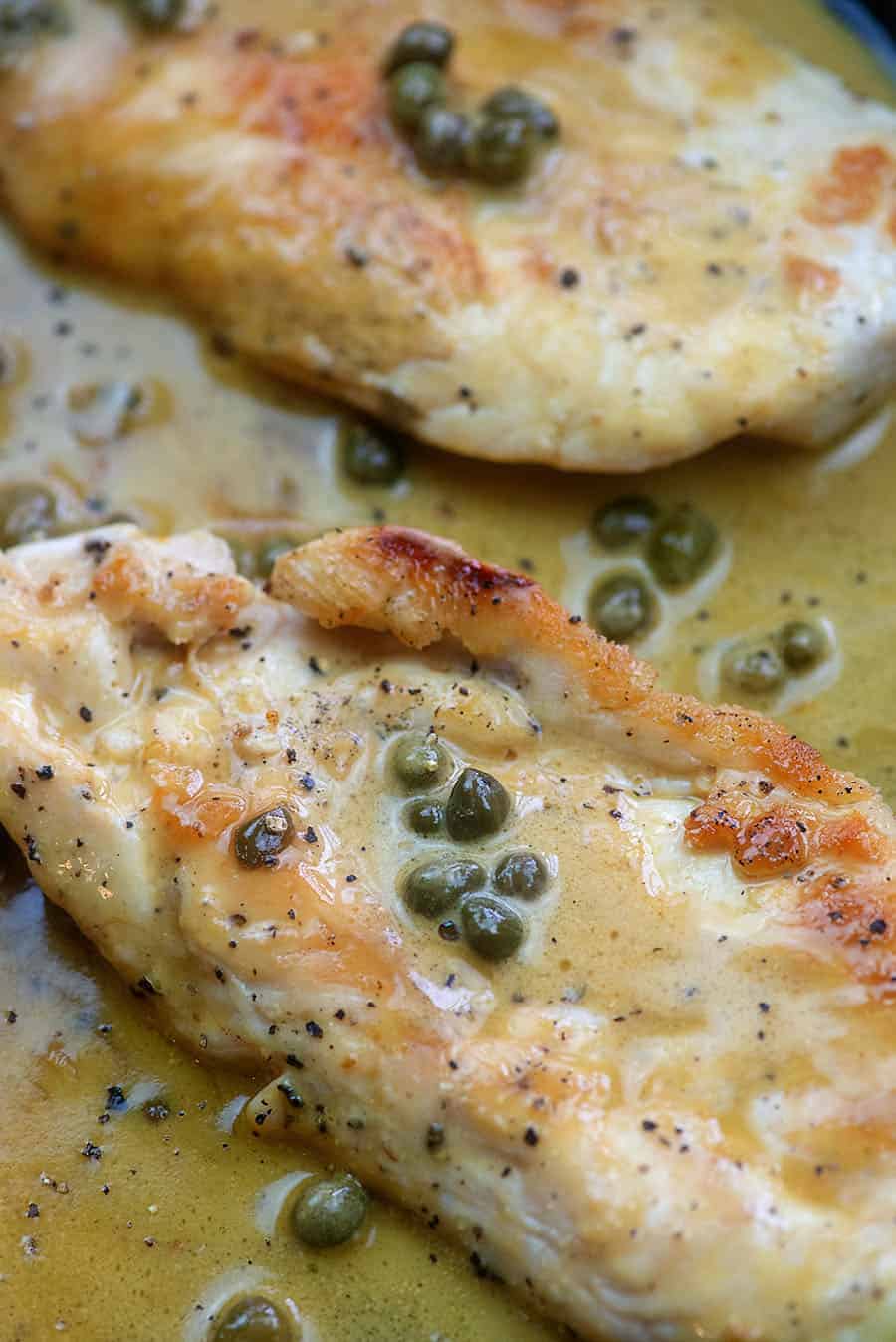 lemon caper chicken 