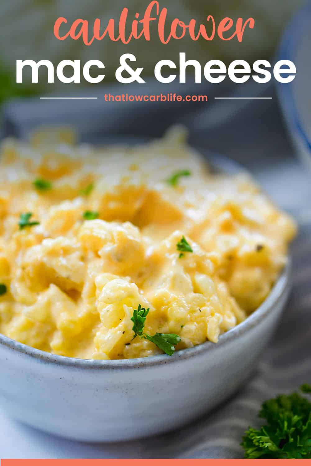 Cauliflower Mac and Cheese Recipe That Low Carb Life