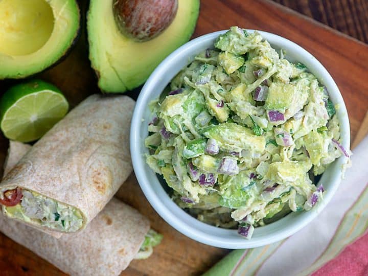 The Best Avocado Chicken Salad