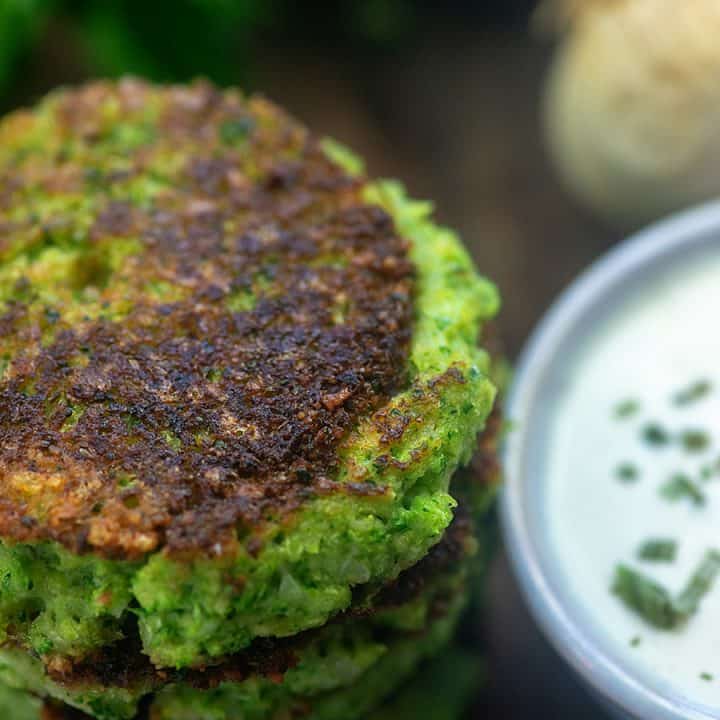 Broccoli Fritters Low Carb Kid Friendly Super Easy