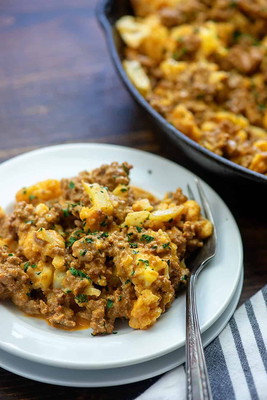 low carb cheeseburger macaroni recipe.