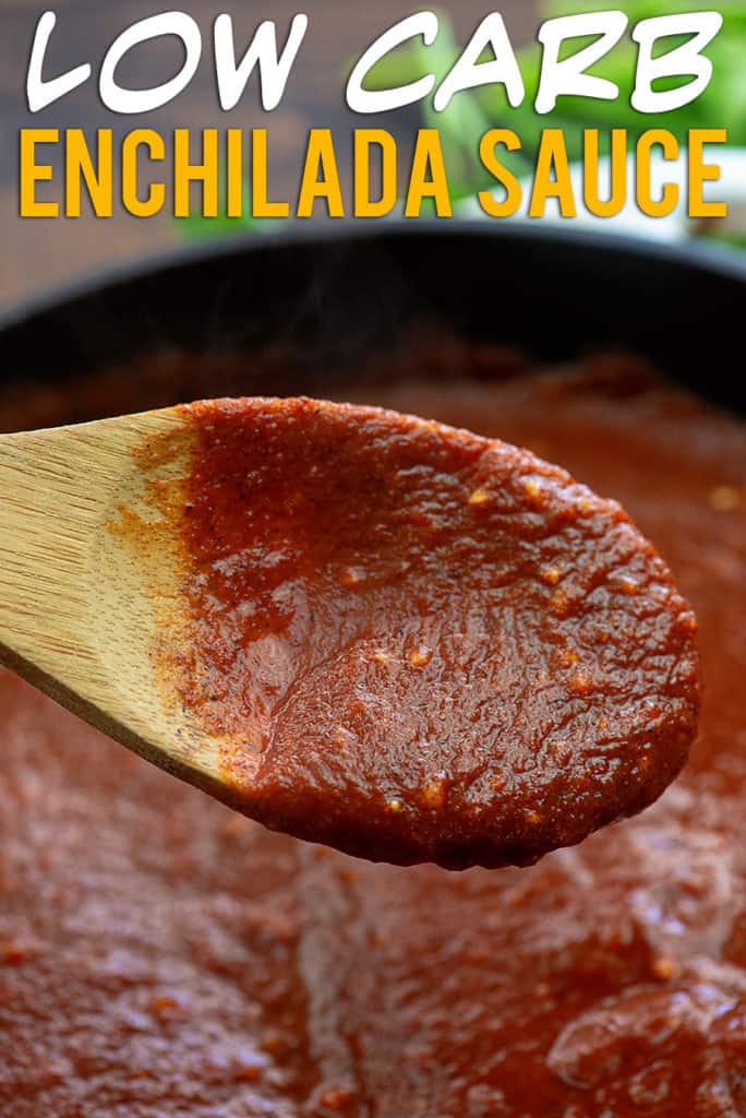 The BEST & EASIEST Homemade Enchilada Sauce
