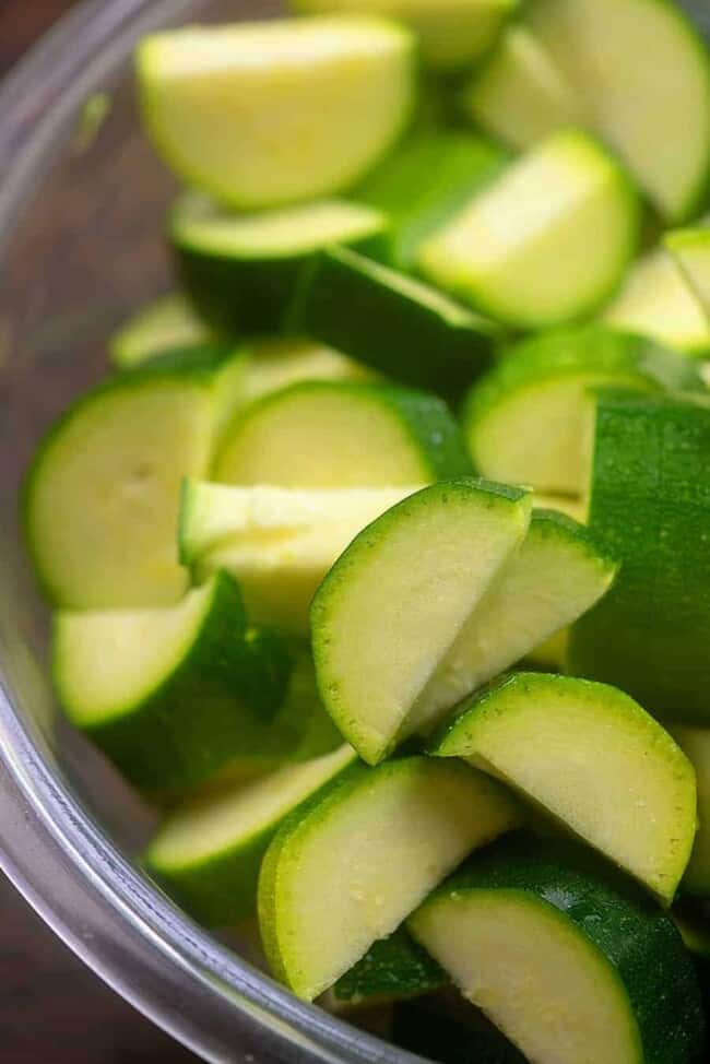 Cheesy Zucchini Casserole From ThatLowCarbLife.com