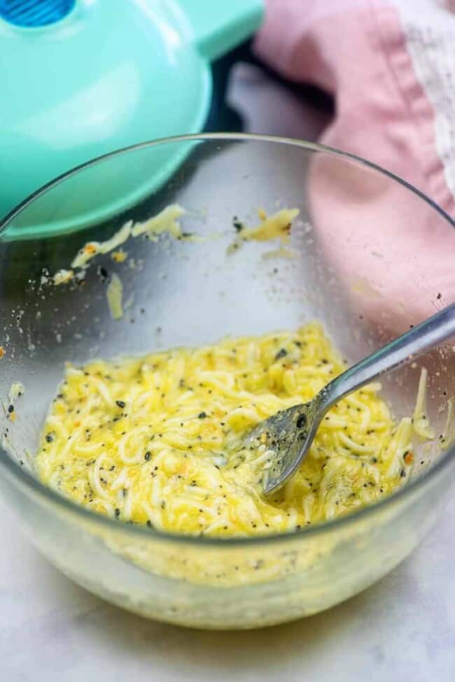 The EASIEST Low Carb Bagels Chaffle Bagel Recipe