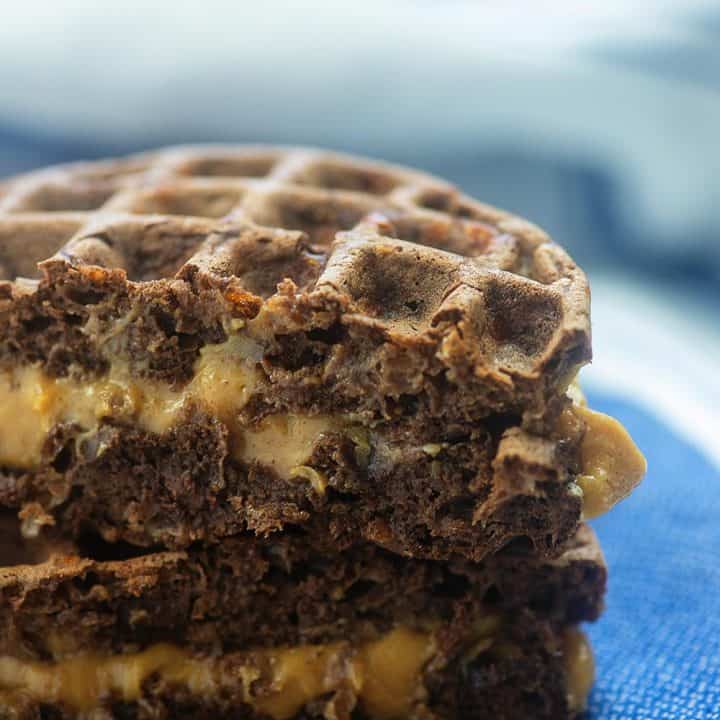 A piece of chocolate cake