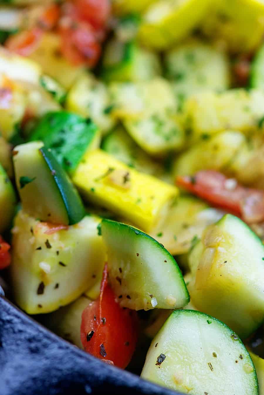 Easy Sauteed Zucchini and Squash | That Low Carb Life