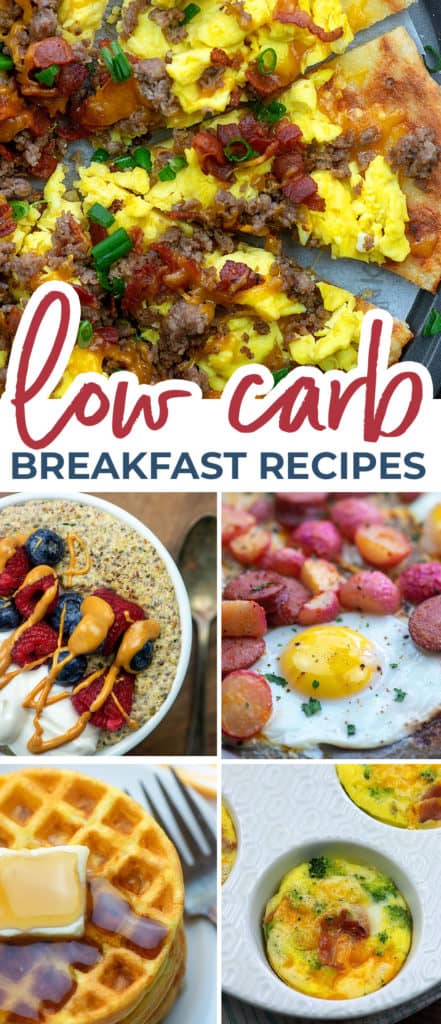 The BEST Low Carb Breakfast Ideas all in one spot!