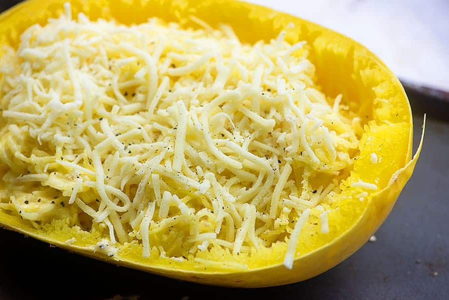 spaghetti squash boat