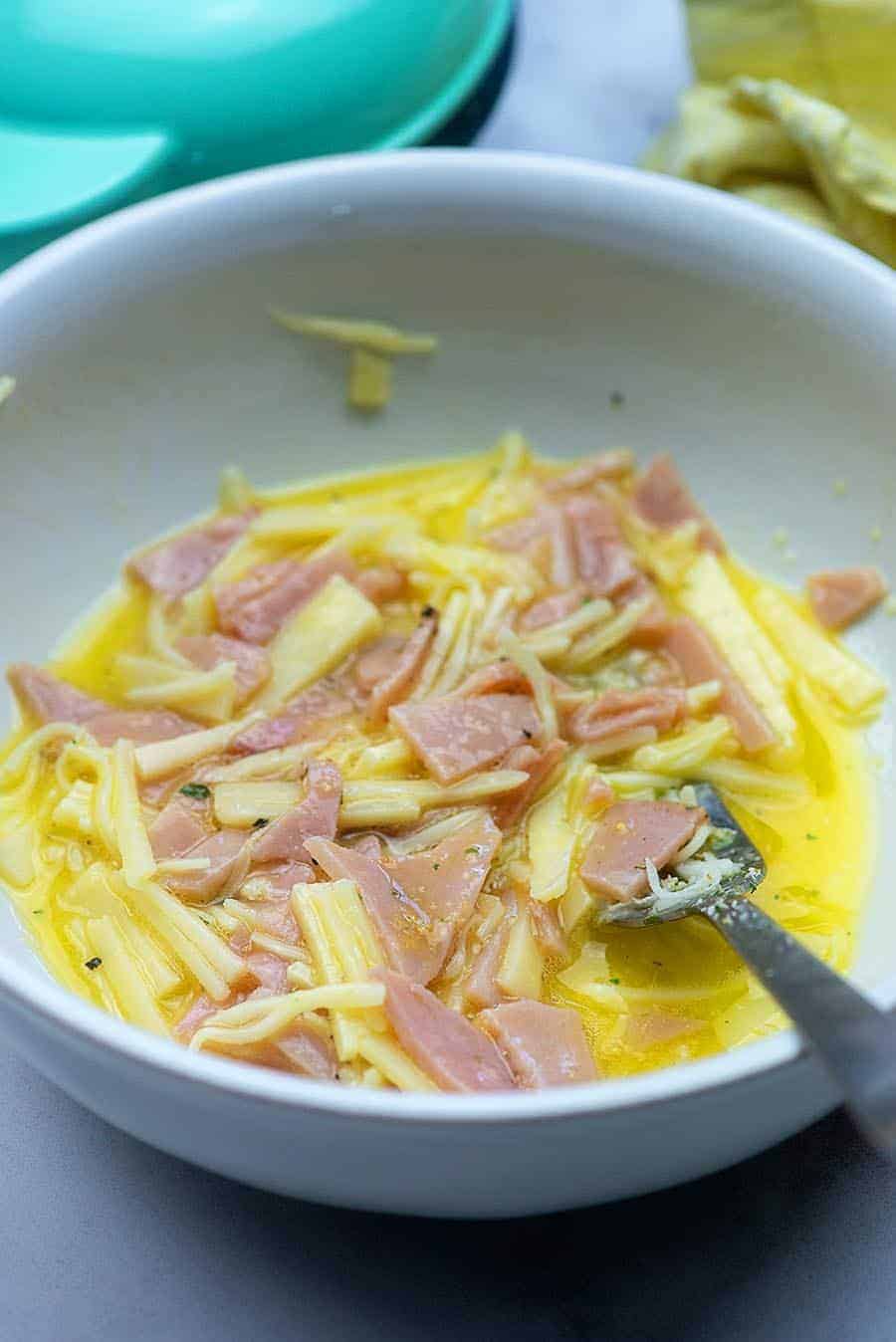 Ham and Cheese Chaffles - The Best Keto Recipes