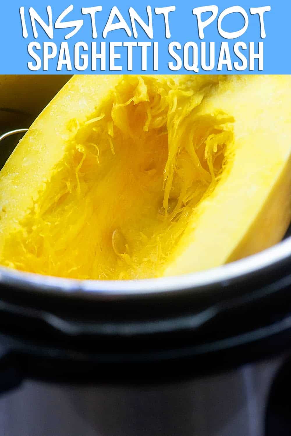 Instant Pot Spaghetti Squash | That Low Carb Life