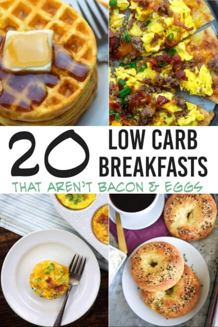 The BEST Low Carb Breakfast Ideas all in one spot!